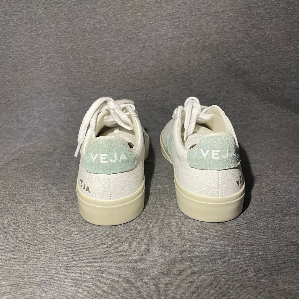 Veja Campo Chromefree Leather White Matcha - Picture 9 of 14